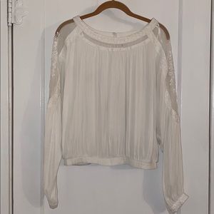 Free People White Blouse